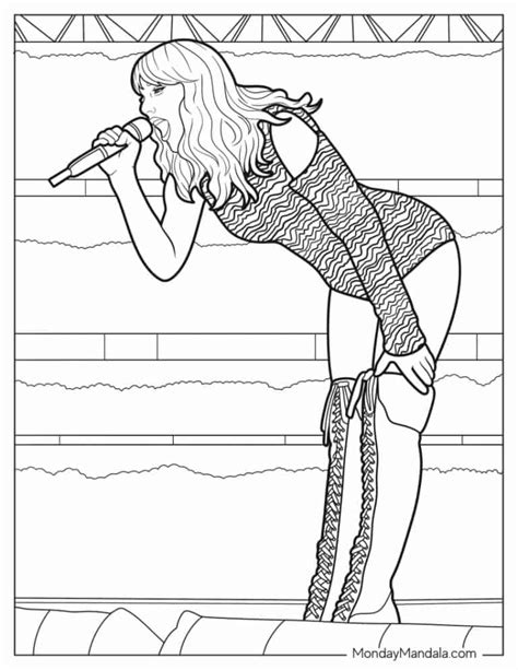 taylor swift coloring book pdf